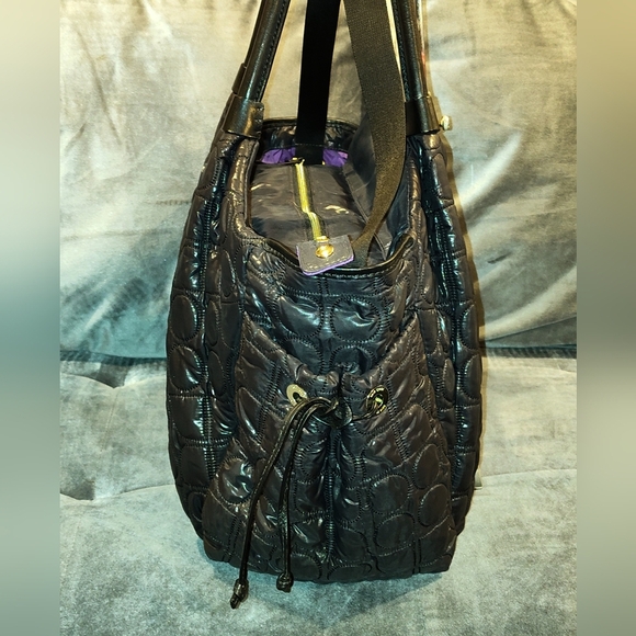 EUC Kate Spade Black Quilted Stevie Bag - Picture 10 of 12